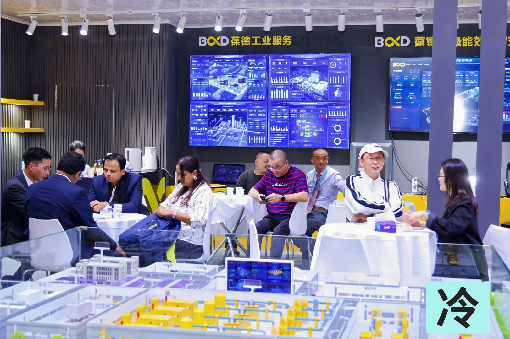 逛展随记，工业节能立体沙盘现场版