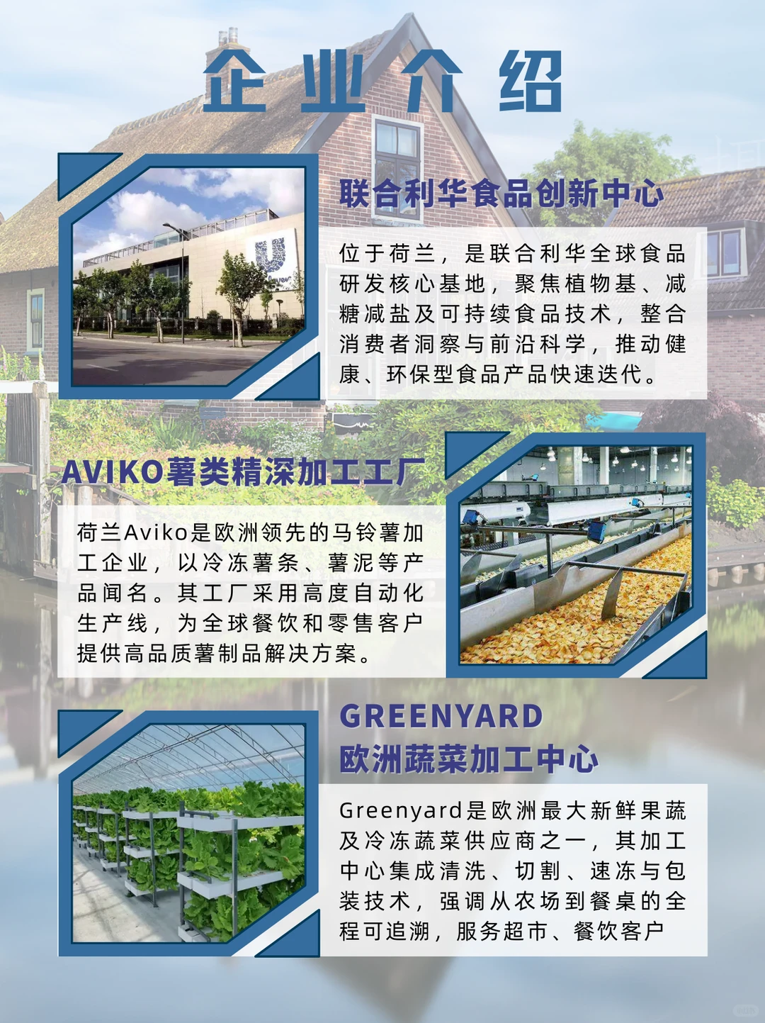 走进荷兰食品行业商务考察