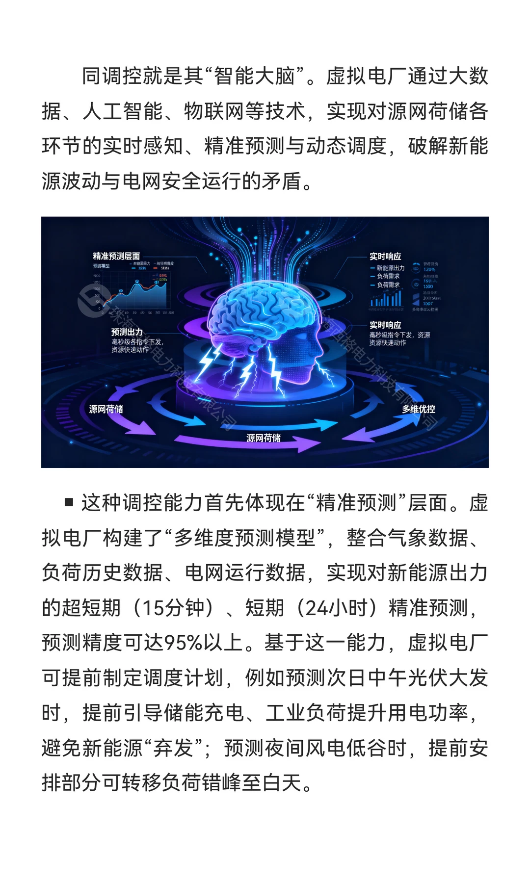 为什么虚拟电厂是“源网荷储协同”的关键枢