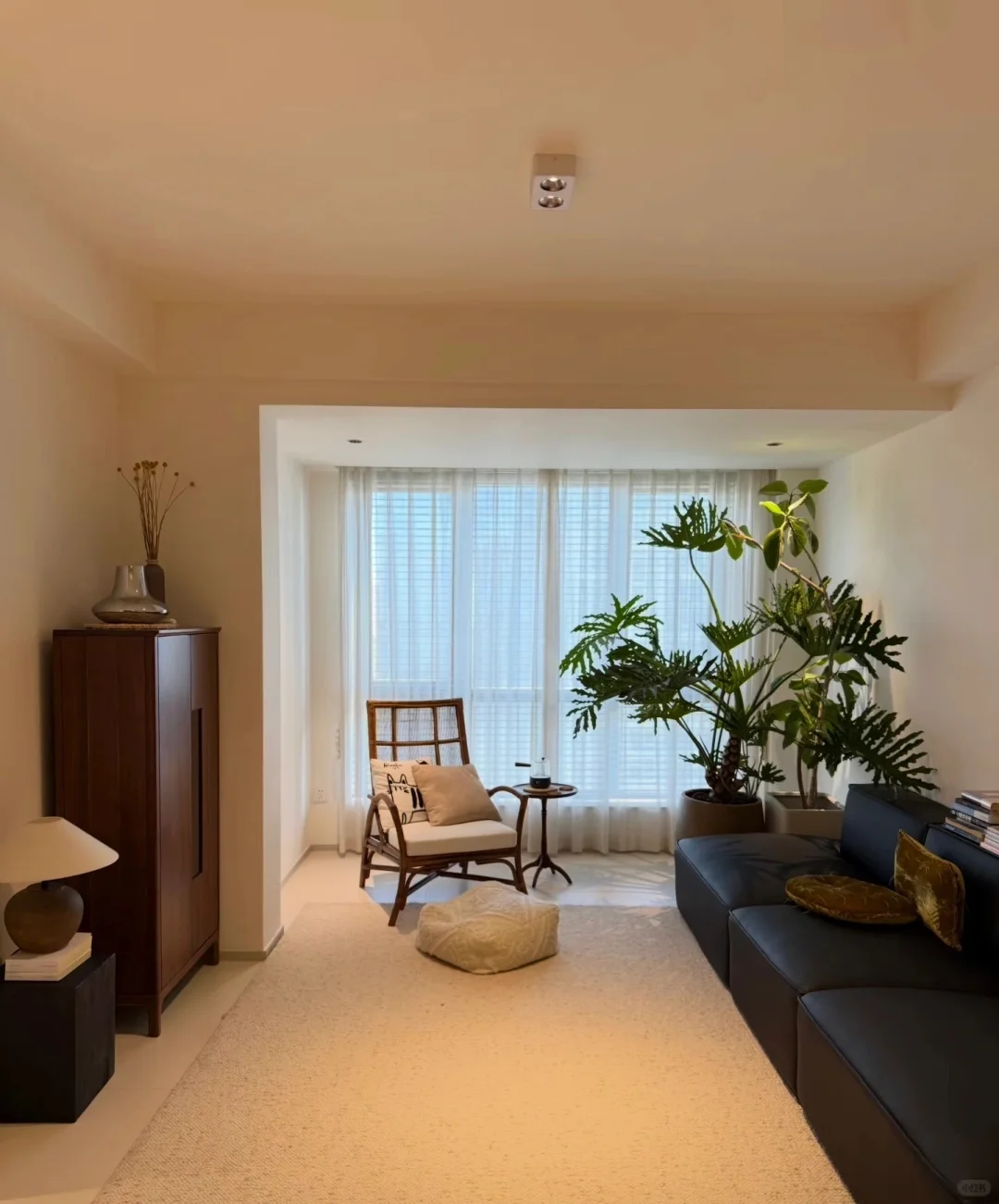 杭州租房丨上城????%治愈系原木风小屋