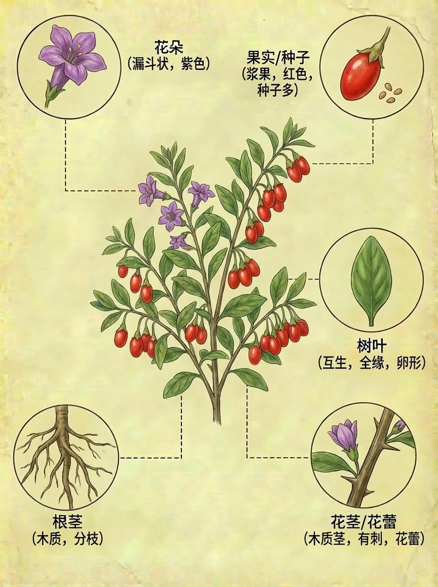 枸杞【植物猪自然笔记】F70