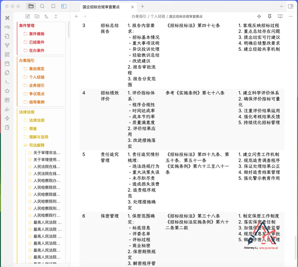 国企招标实务操作要点分享