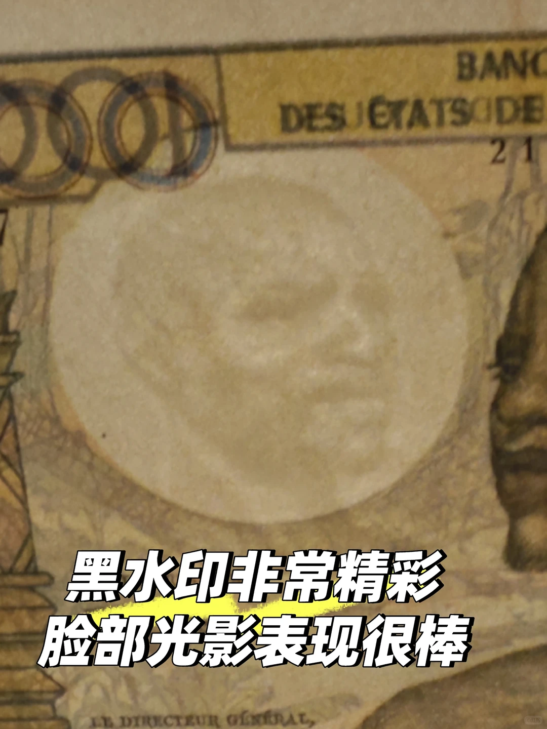 1965年1000西非法郎：一张经济作物大观园