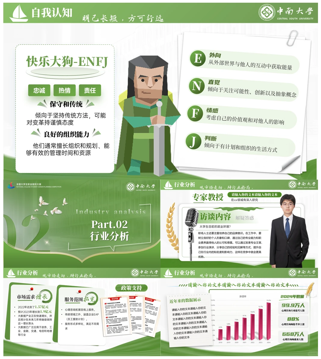 绿色能源新未来，职业规划PPT抢先看！！