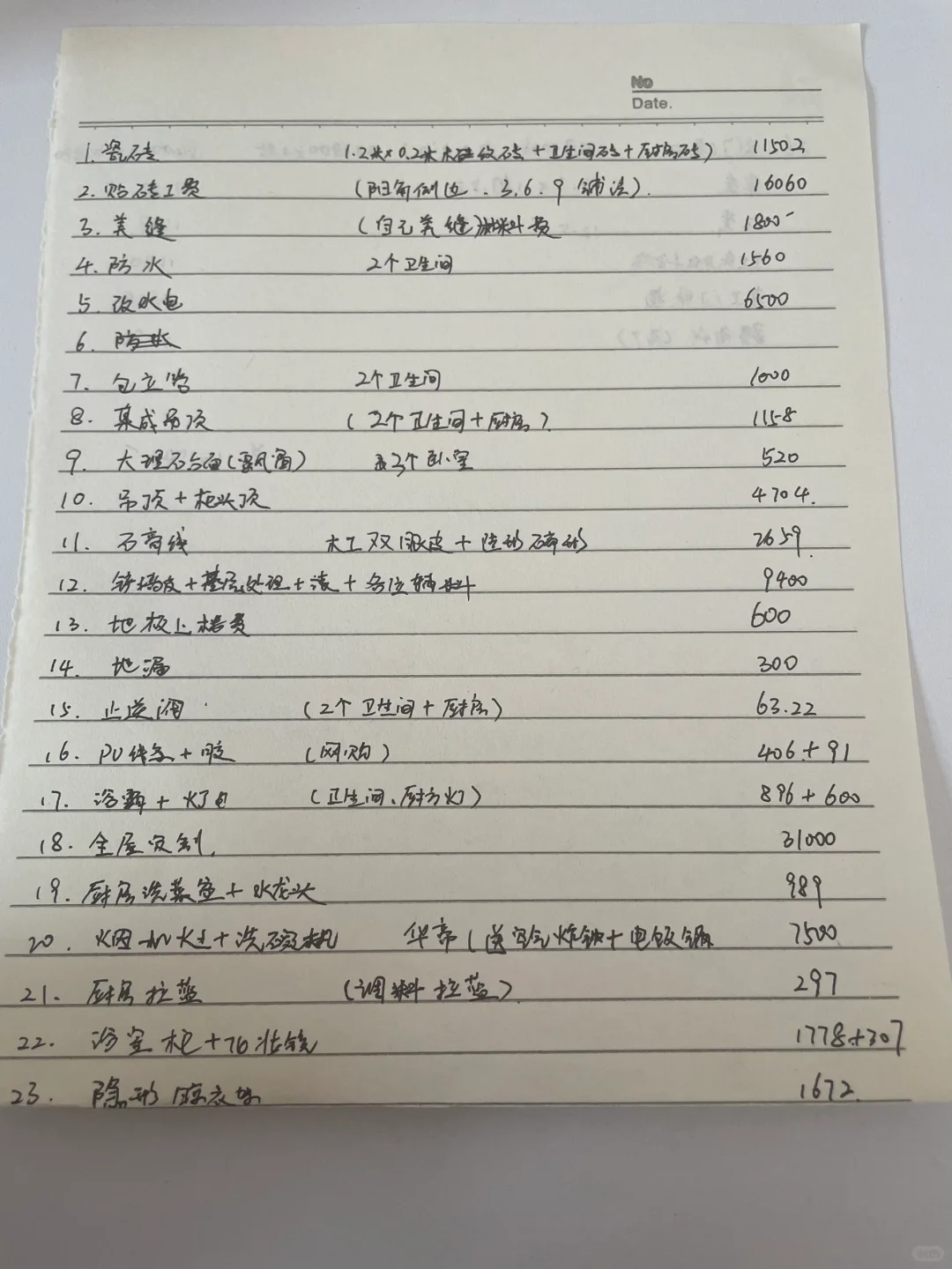 硬装11万简美风格详细花费清单来啦！