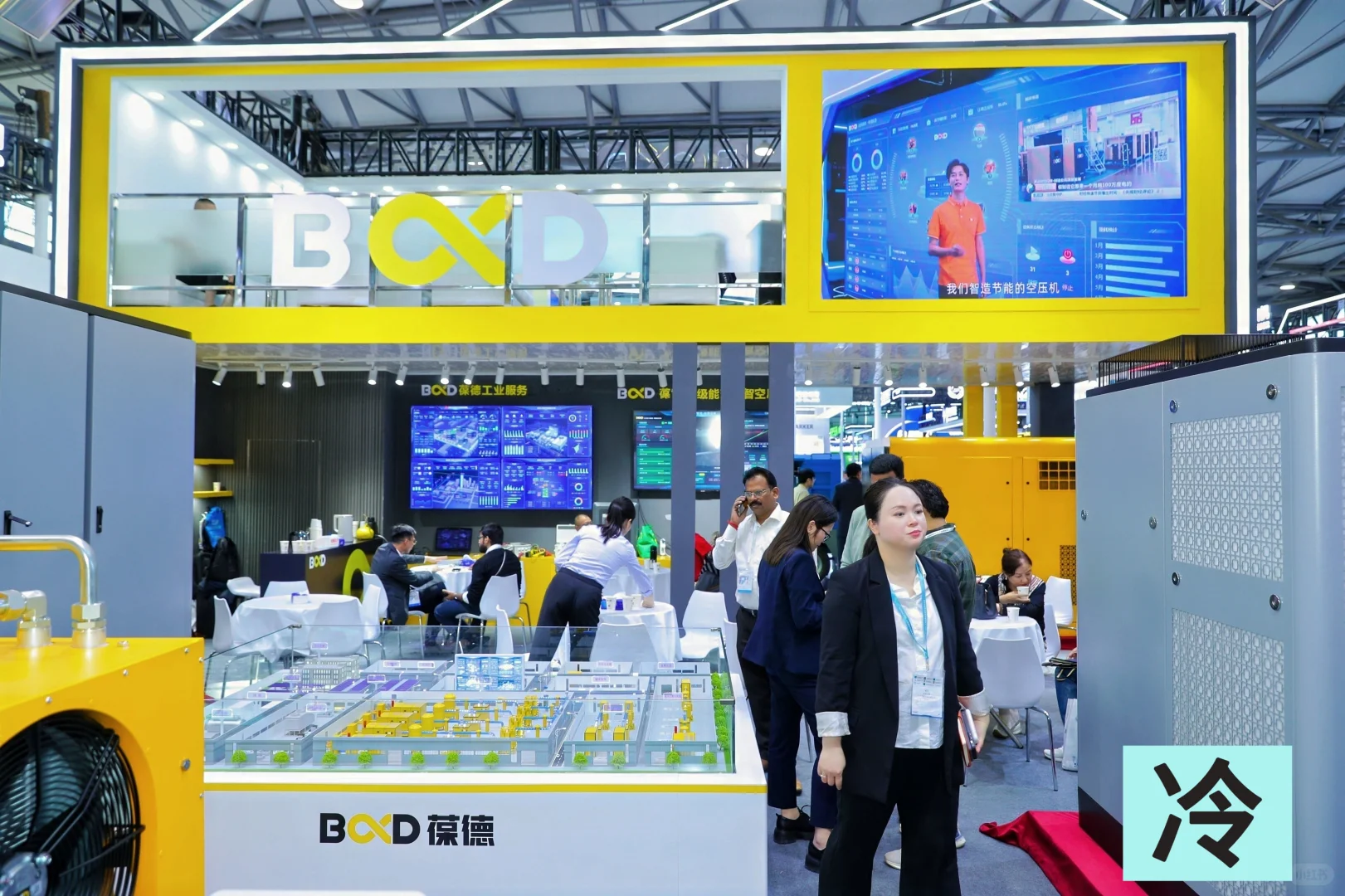 逛展随记，工业节能立体沙盘现场版