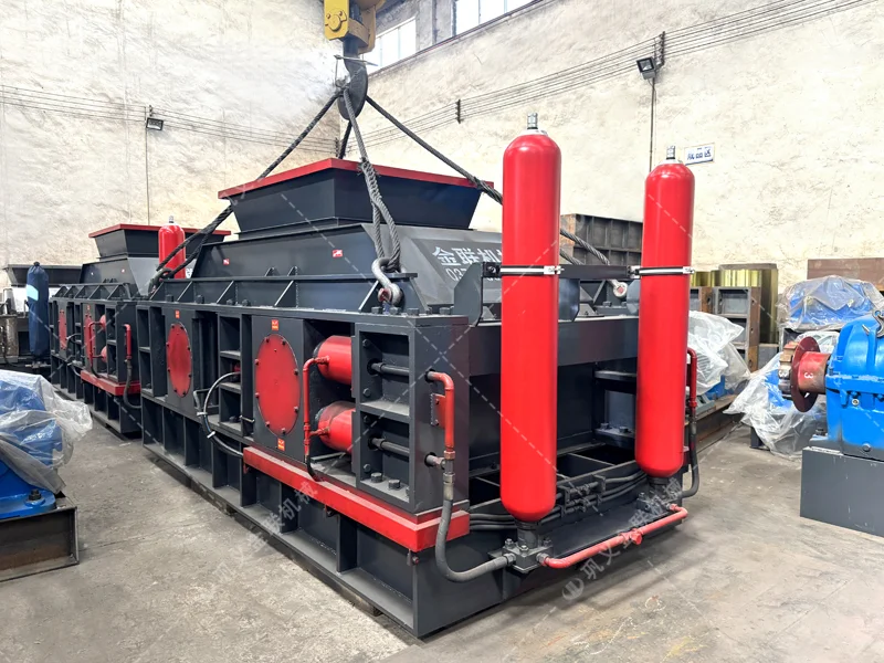 冶金废料秒变宝，全液压对辊机的逆天实力