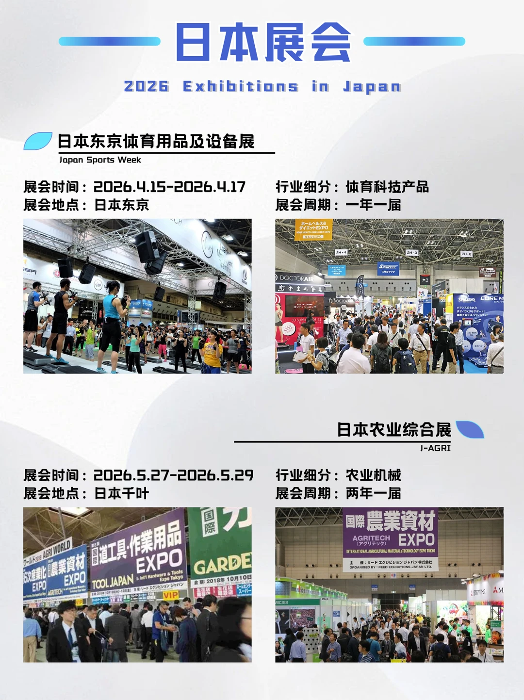 ✒企業家必看 | 日本顶級展会资源全景图