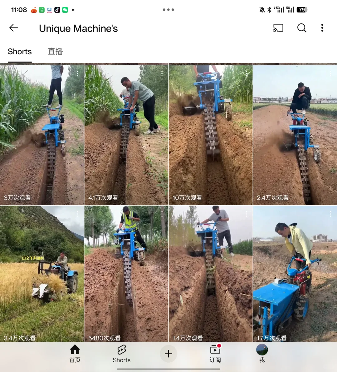 农业机械工厂做YouTube,客户自己找上门