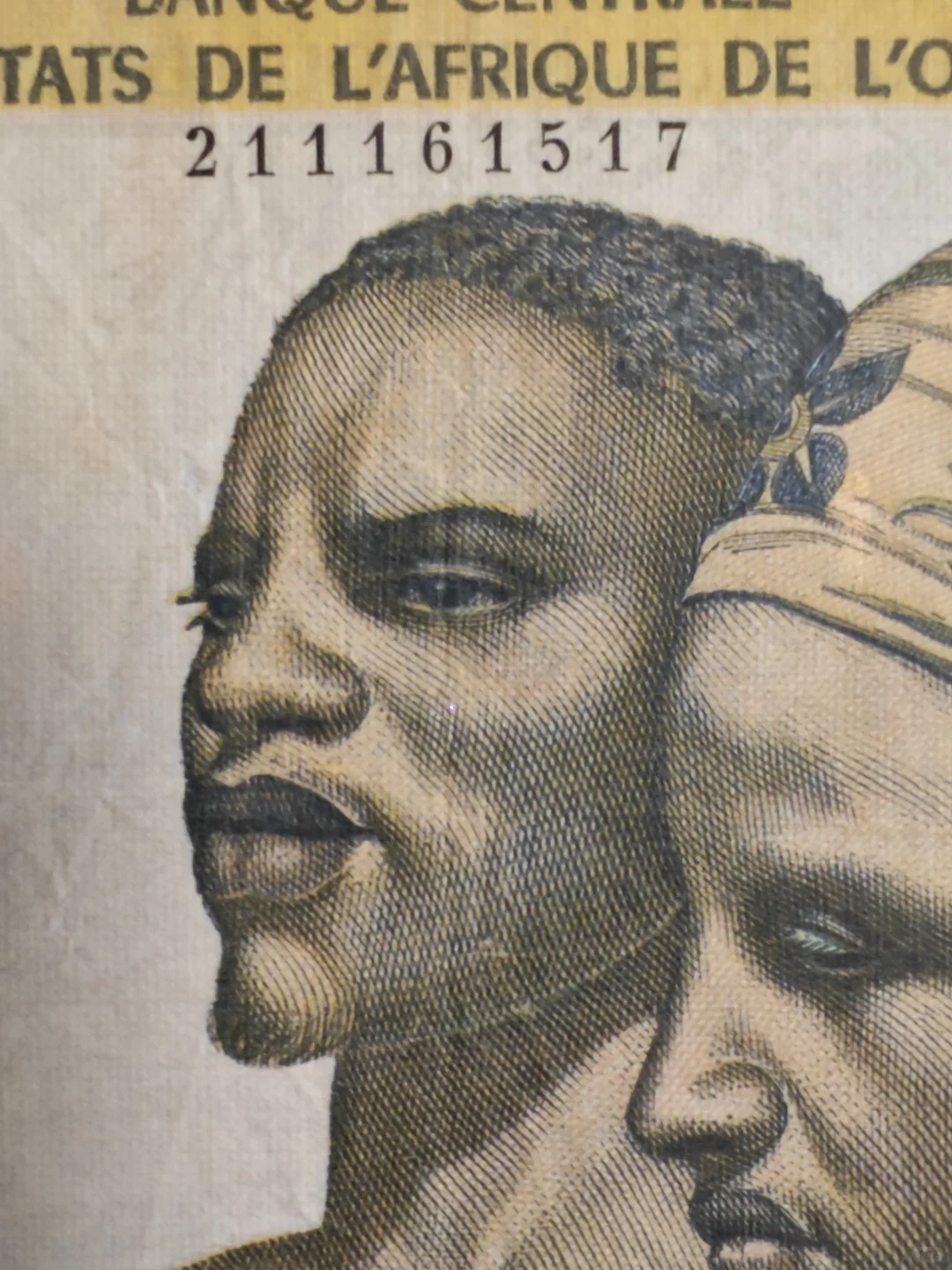 1965年1000西非法郎：一张经济作物大观园