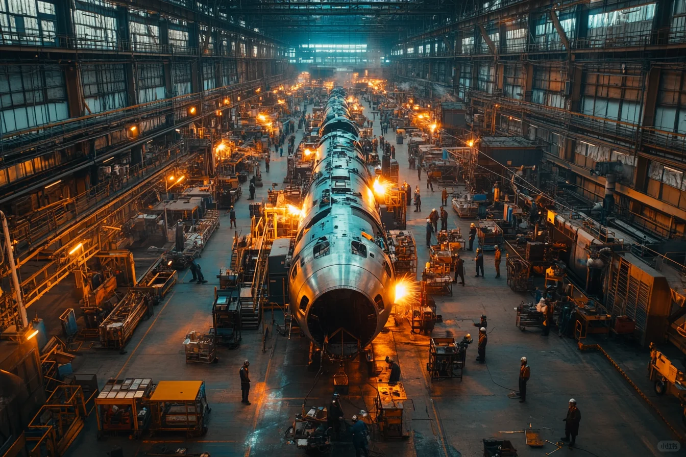 美国飞机工业机械图鉴