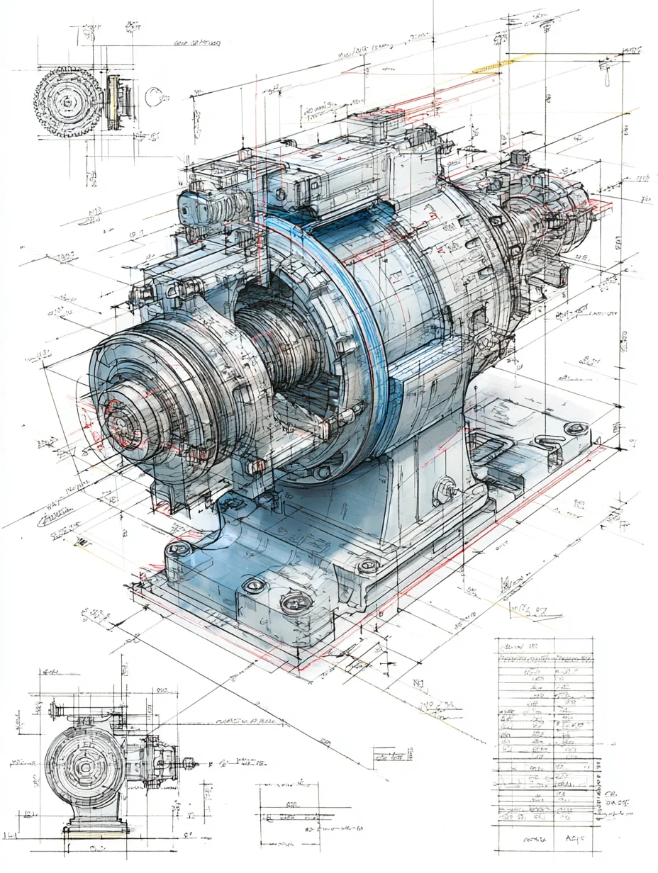 机械变速齿轮箱·设计手稿［咒语］