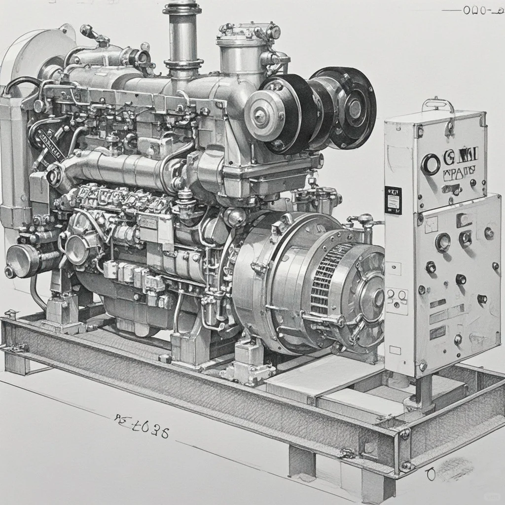 产品工业化设计｜机械发动机