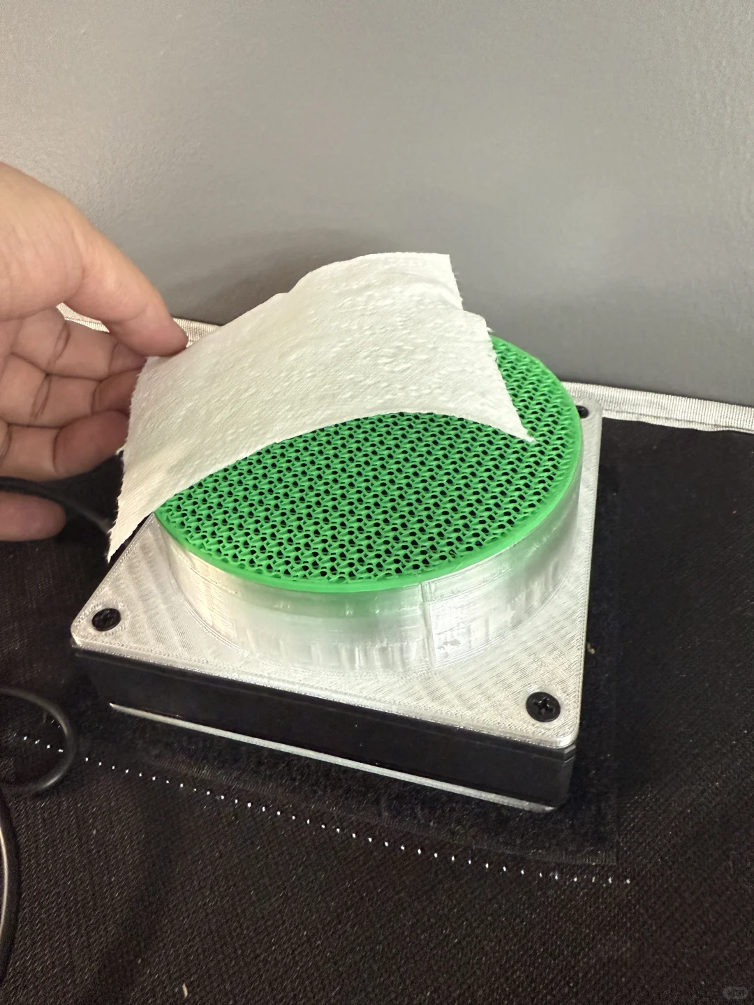 自制3D打印活性炭过滤器