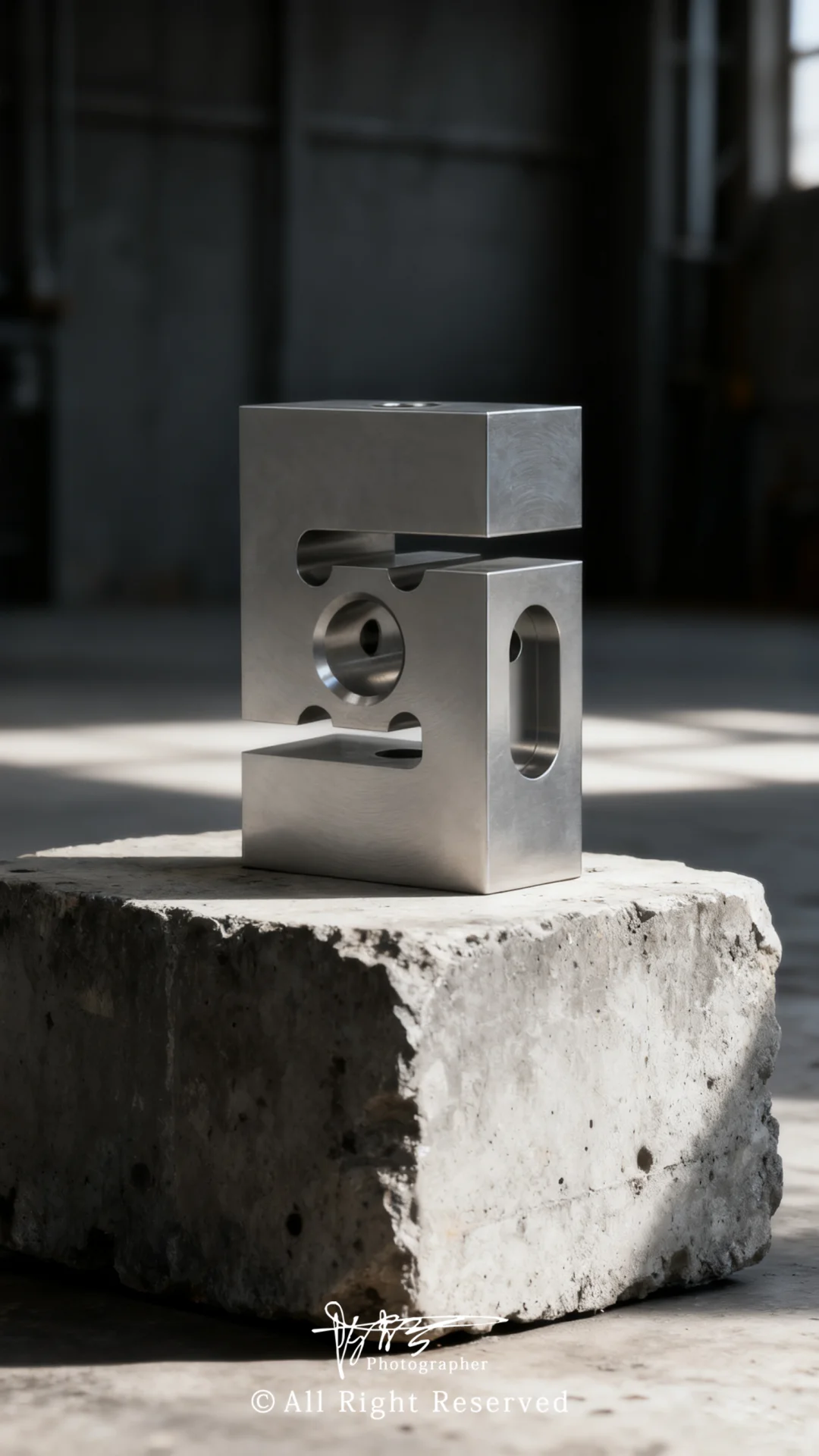 工业风精密零件拍摄