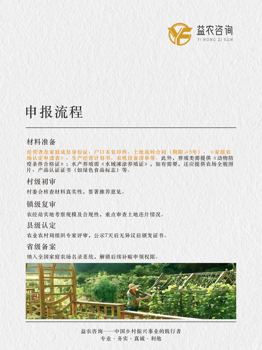 ?2025家庭农场申报指南,农场主速领!