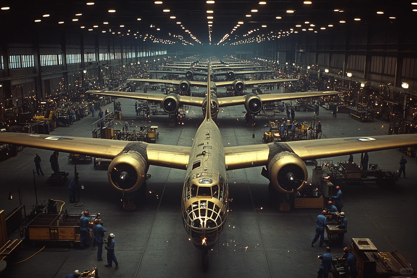 美国飞机工业机械图鉴