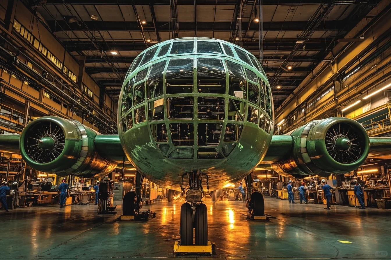 美国飞机工业机械图鉴