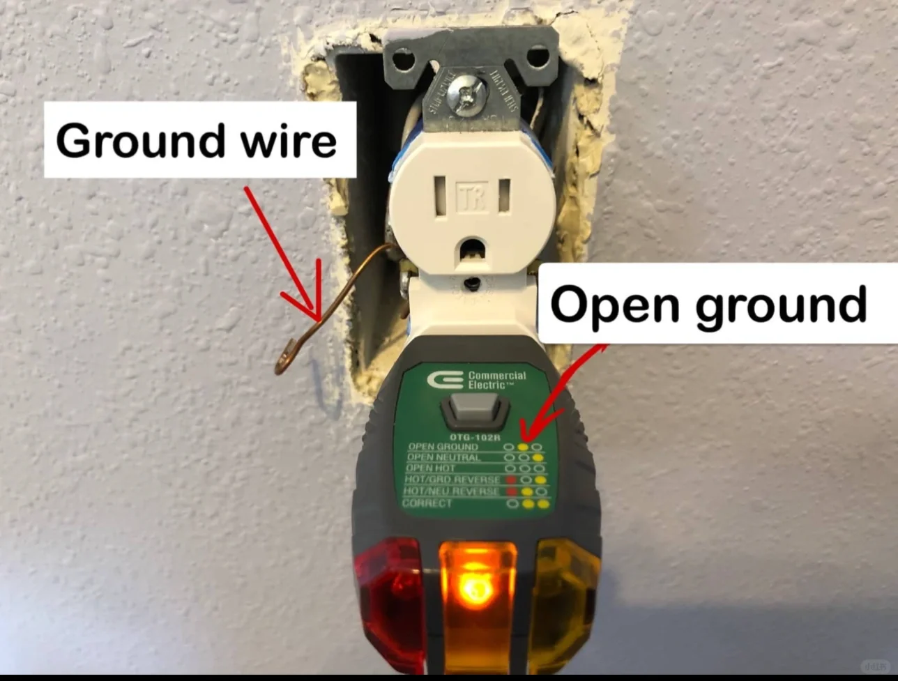 【电工实录】在插座端将地线与零线接一起？？