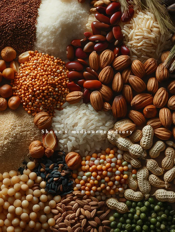 五谷杂粮｜midjourney