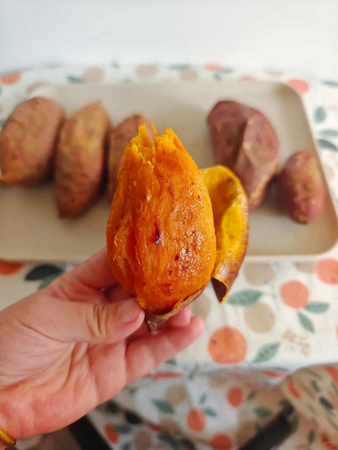 红薯已经收完了