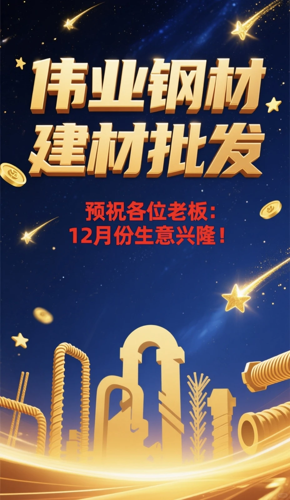 伟业钢材批发门市：专供珠三角地区高品质管