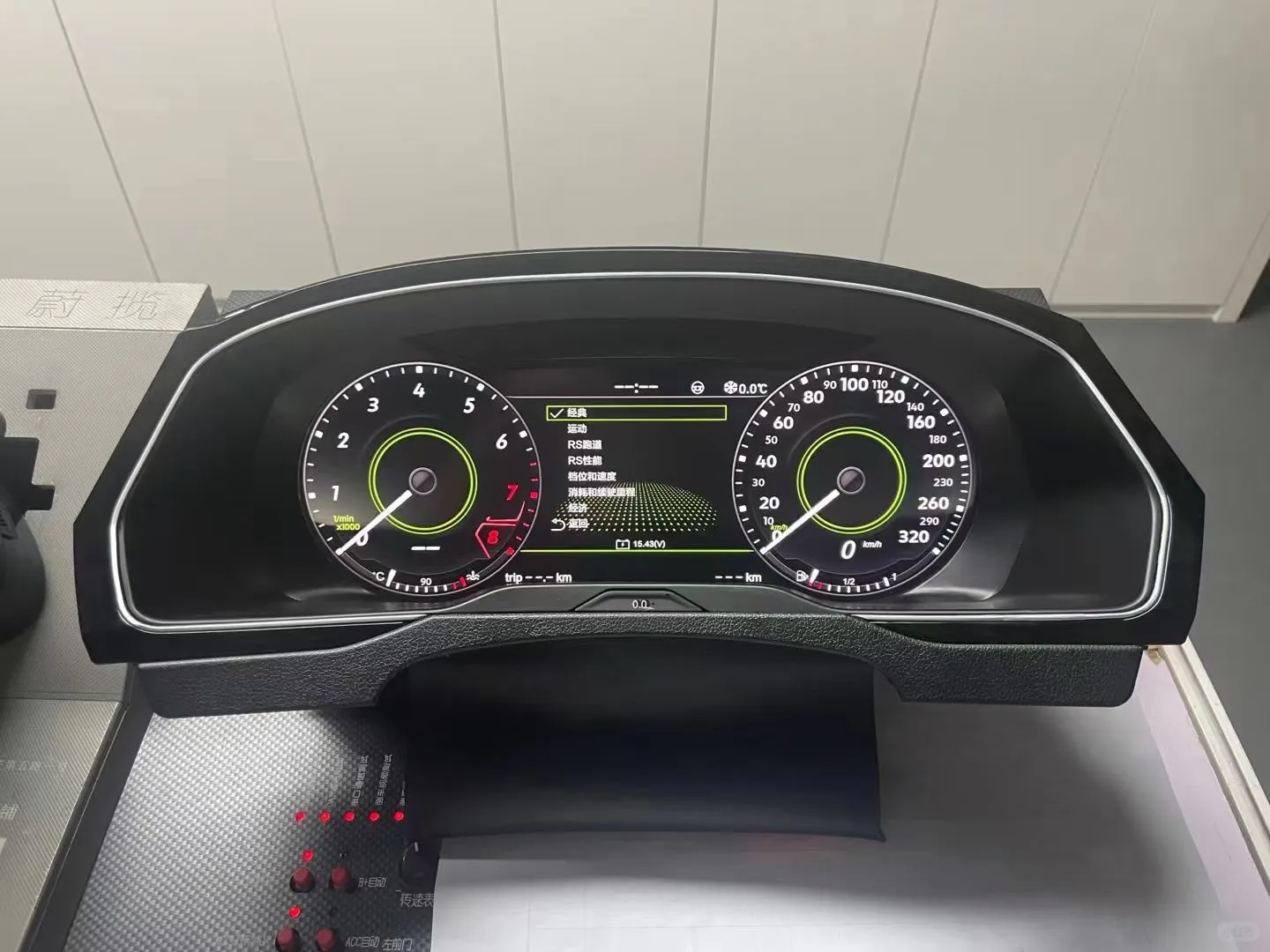 大众MQB新款全液晶仪表