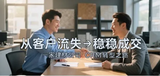 一家建材公司的CRM转型之路