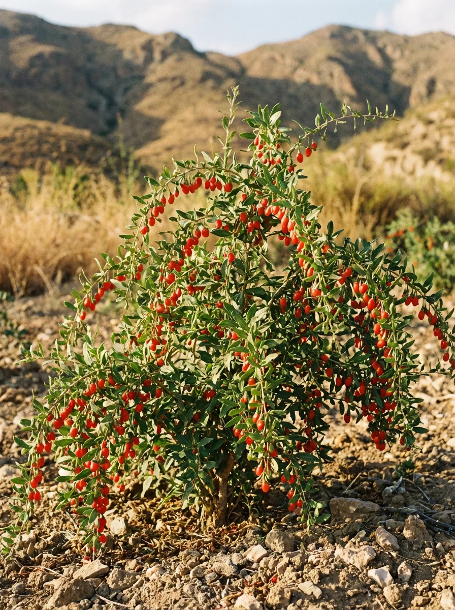 枸杞【植物猪自然笔记】F70