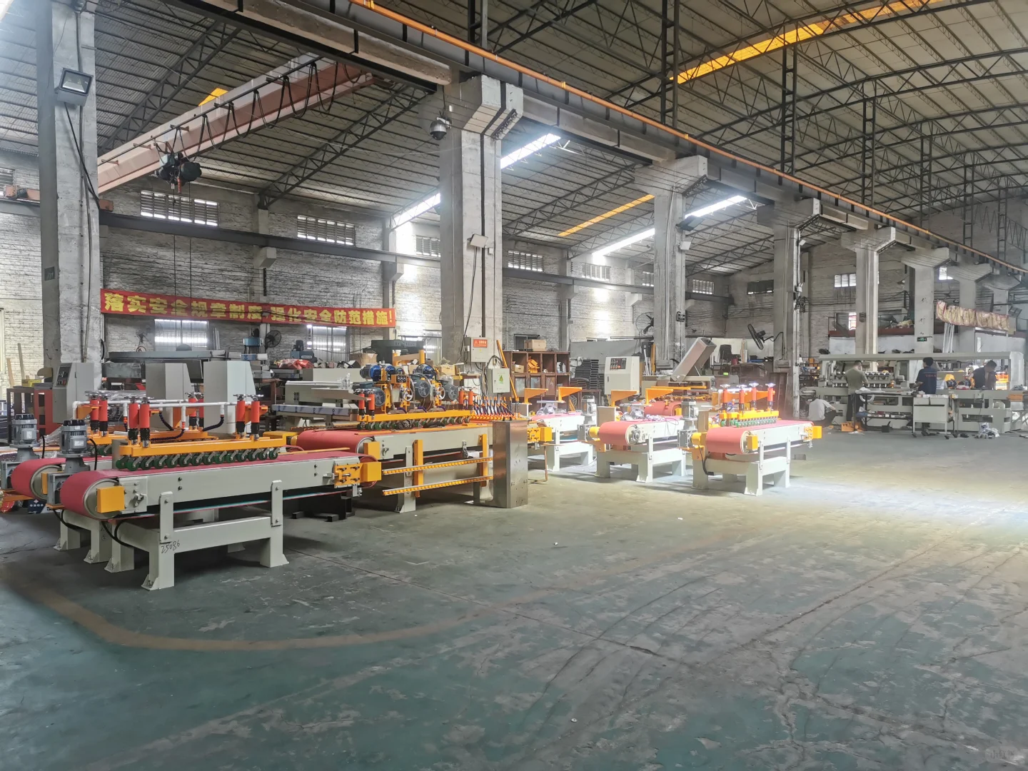 石材切割机，从生产到调试