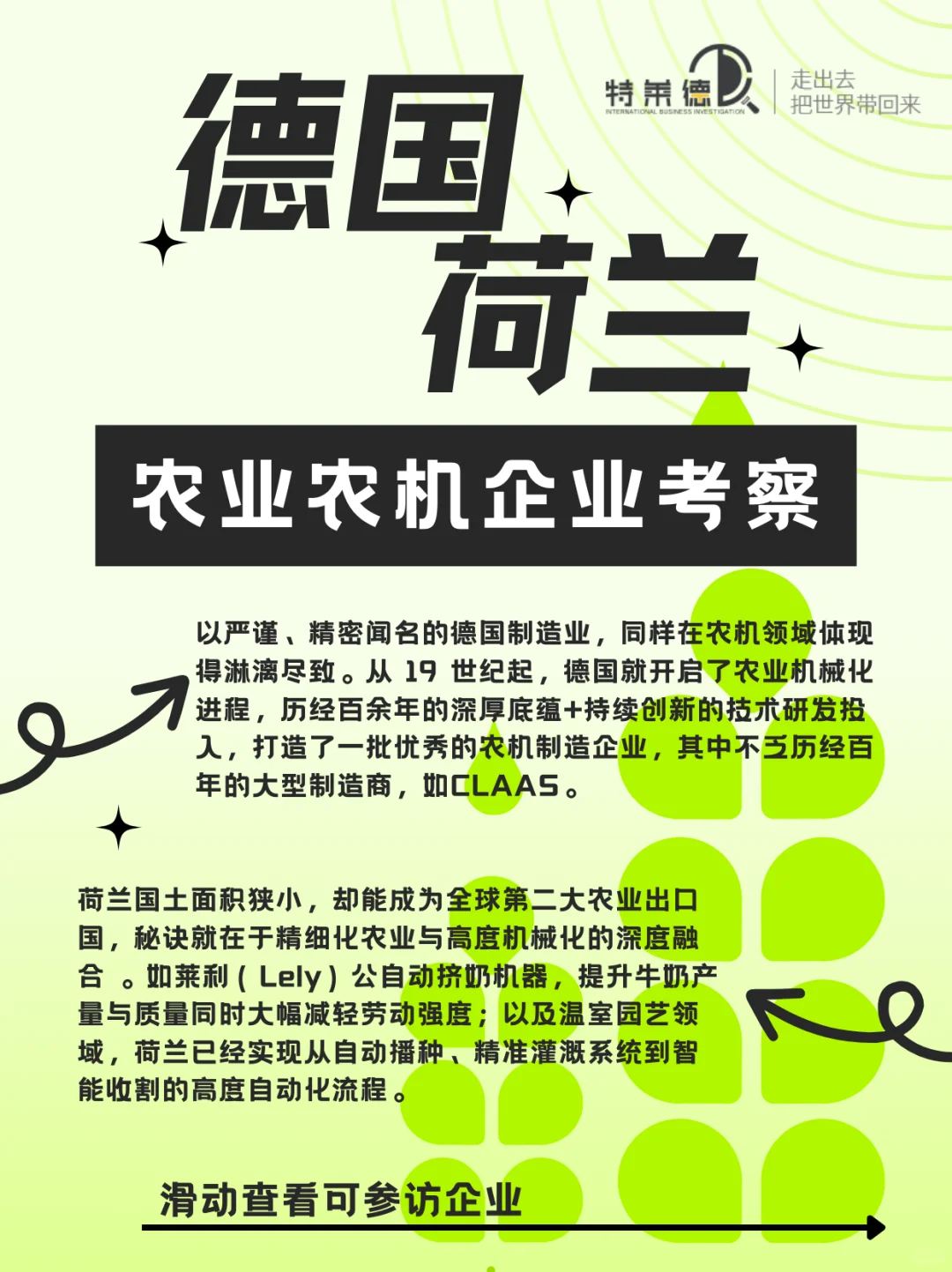 农业人海外考察?|德??荷??