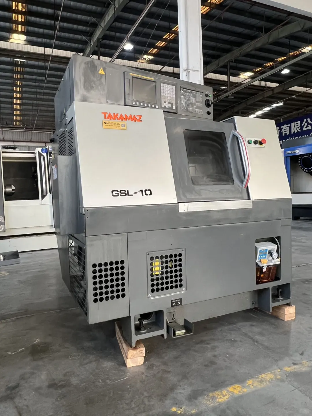 新到一台高松GSL-10数控车床