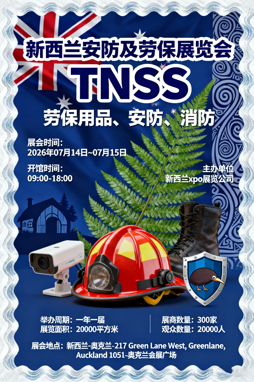 新西兰安防及劳保展览会 TNSS
