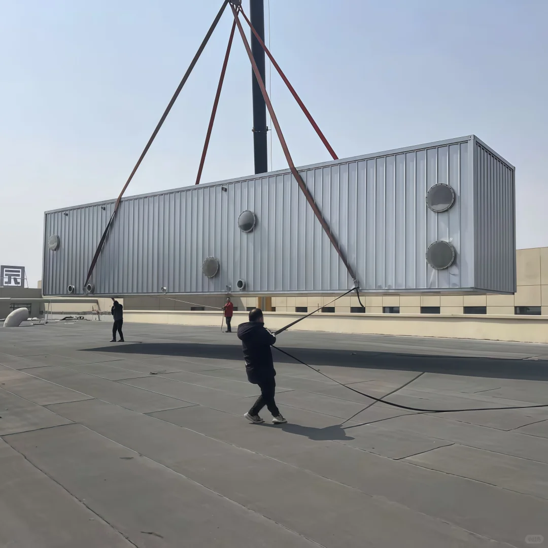 玻璃钢生物除臭箱，生物滤池，环保设备