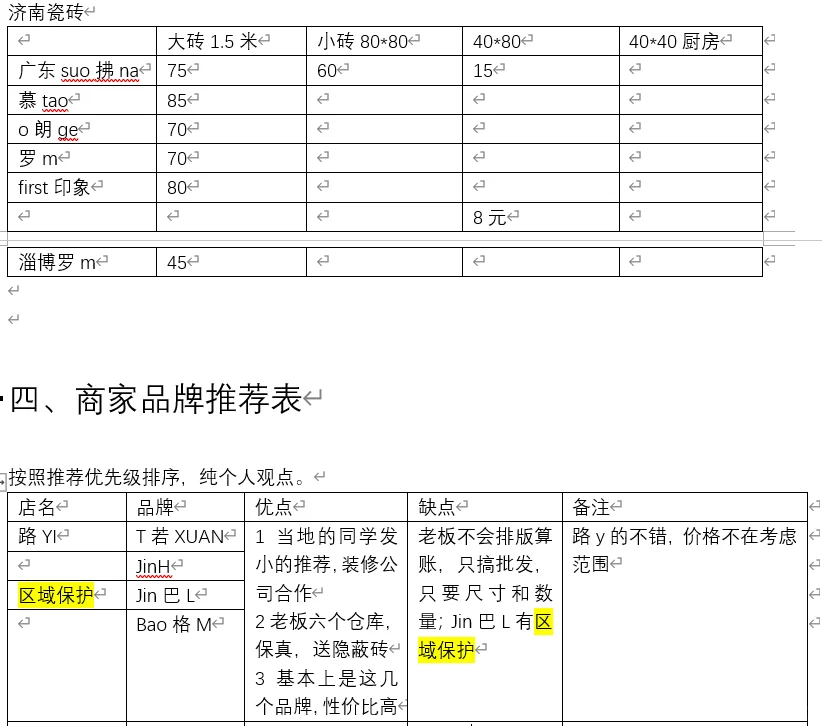 装修4济南人在淄博买广东砖