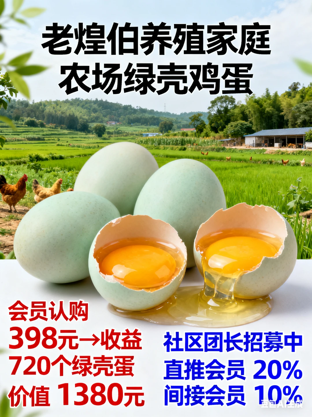 这里产的绿壳鸡蛋你吃过吗？