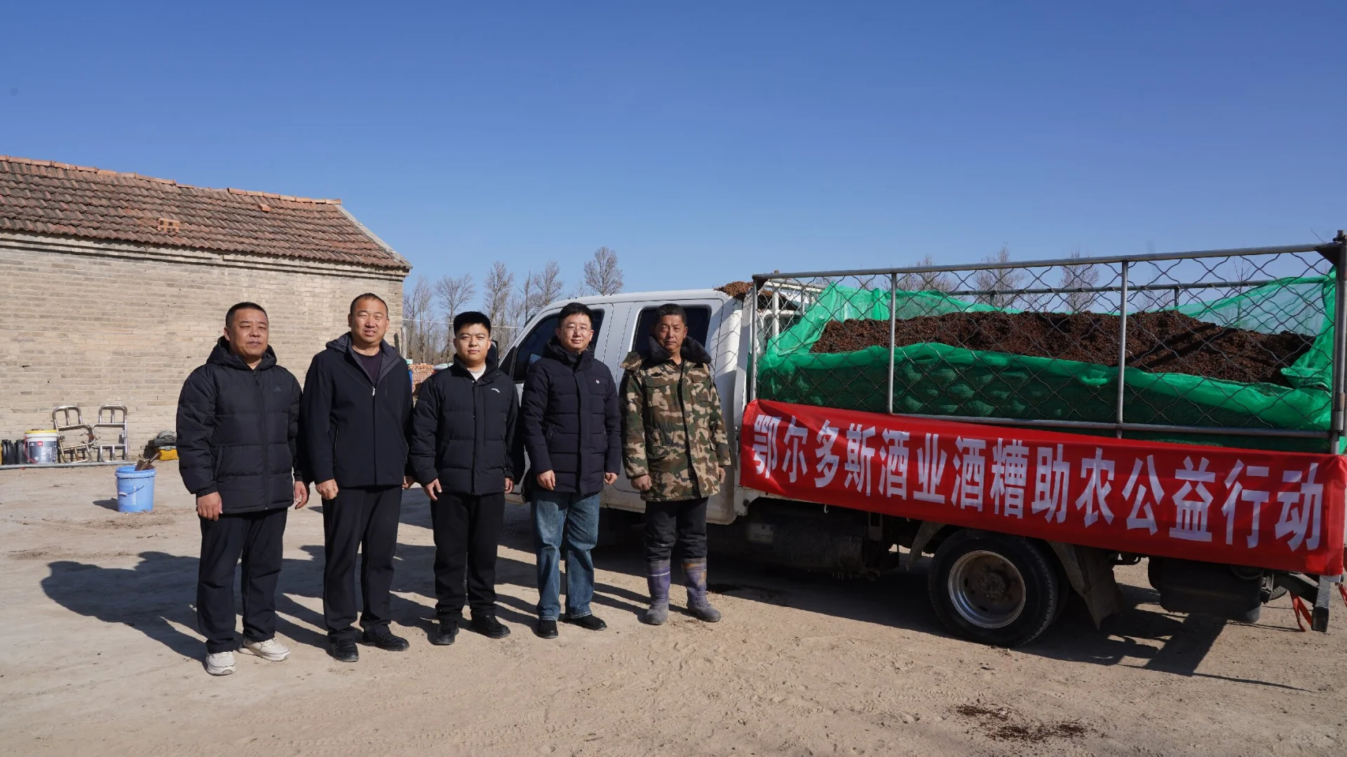 酒糟变“饲宝”鄂尔多斯酒业公益助农暖民心
