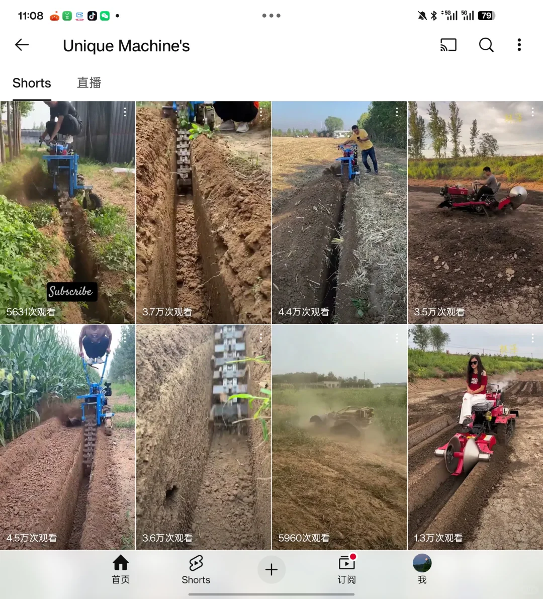 农业机械工厂做YouTube,客户自己找上门