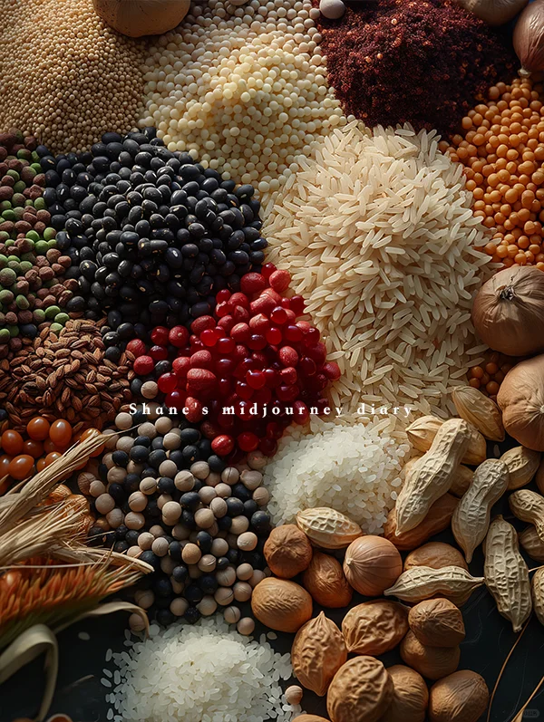 五谷杂粮｜midjourney