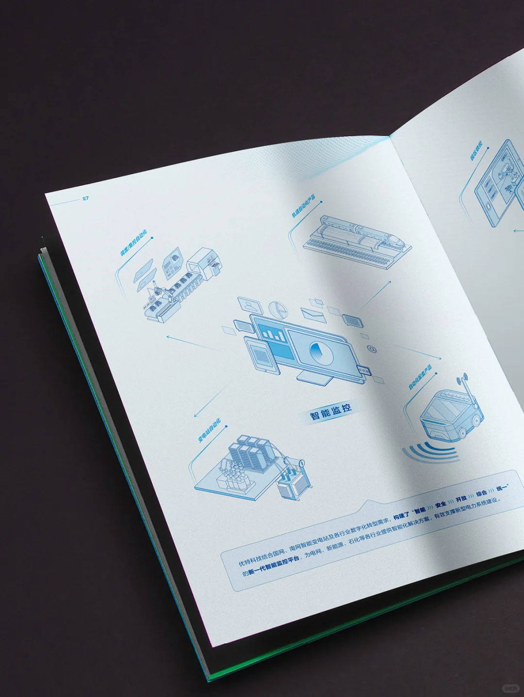 新型电力系统画册设计