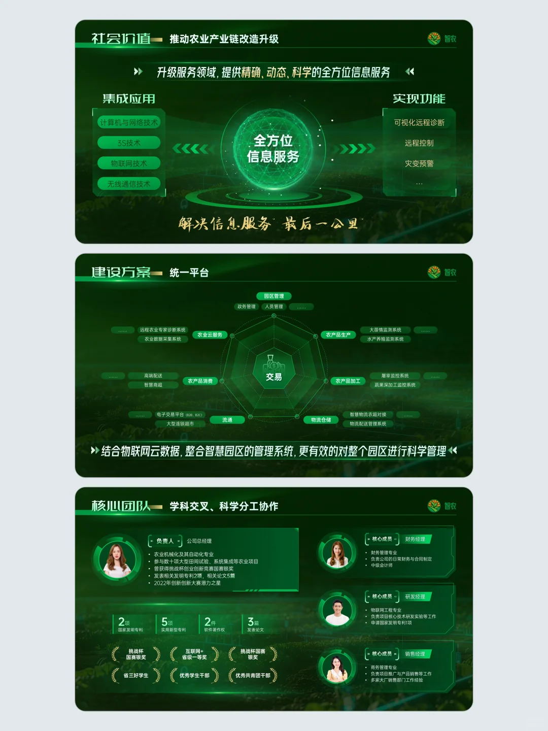 要千篇一律，还是独具一帜的农业风PPT?