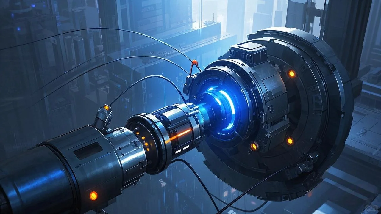 机械齿轮图片，PPT插图，科技机械