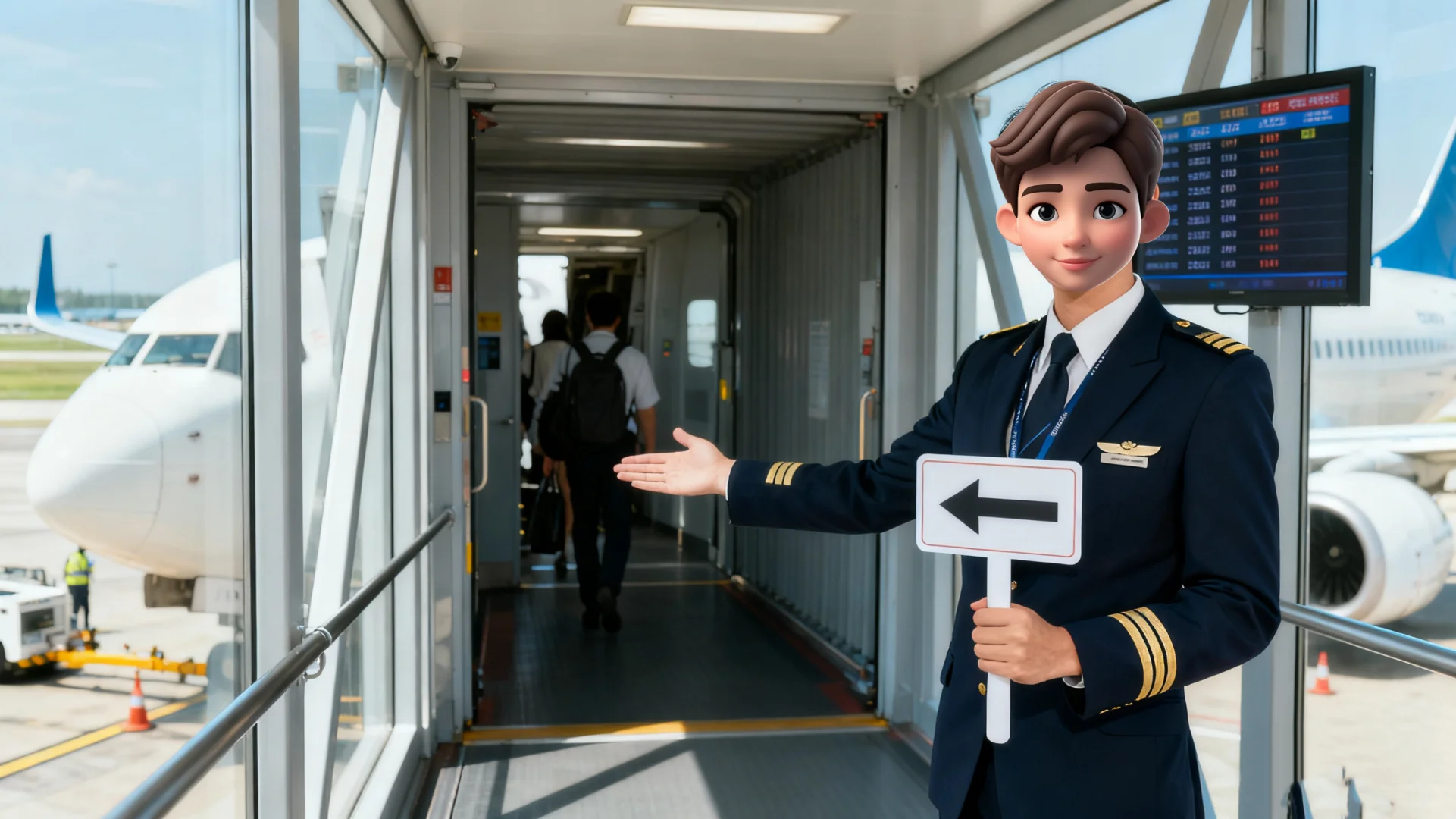 机场“地面指挥官”的一天,就是让你无缝衔接