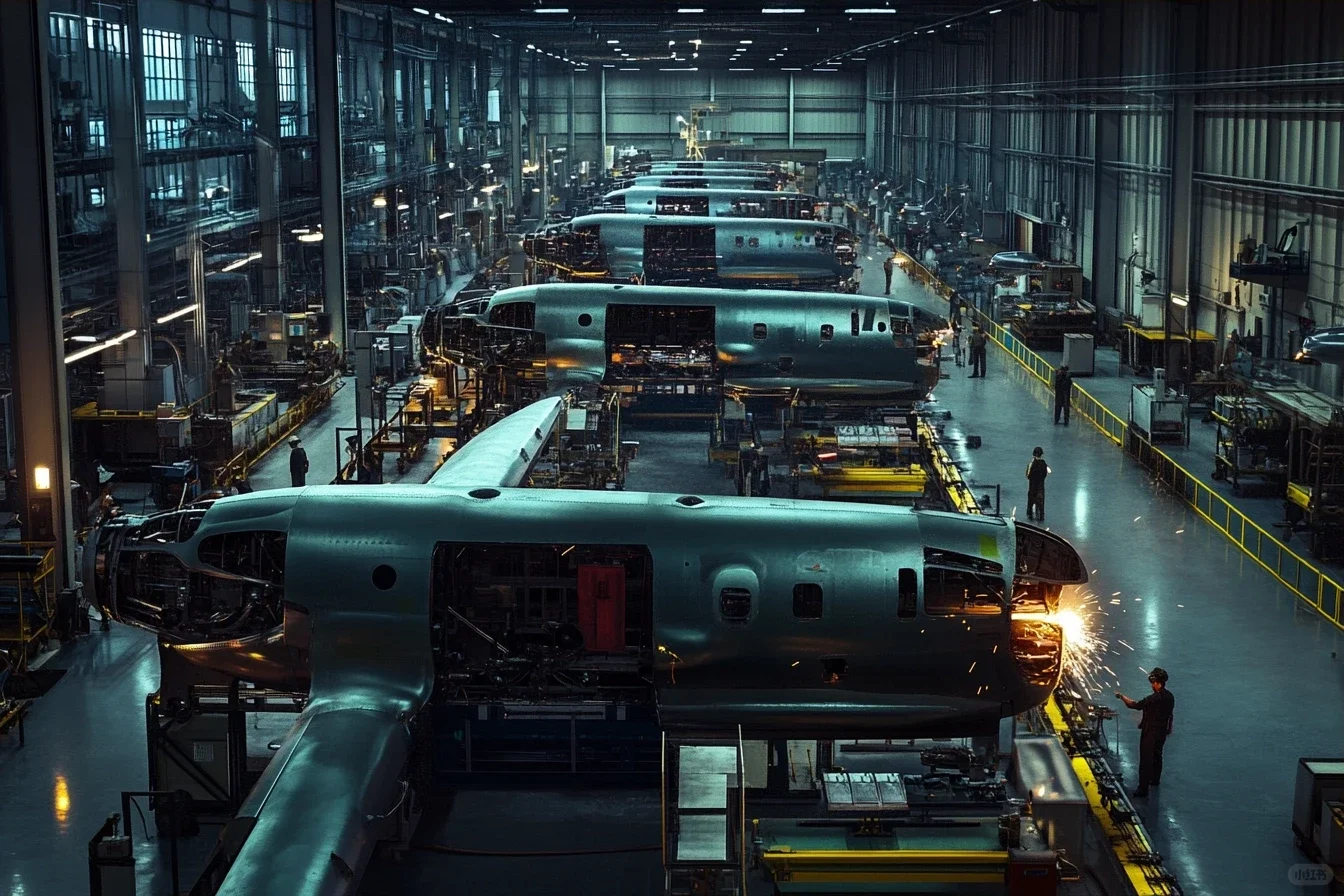 美国飞机工业机械图鉴