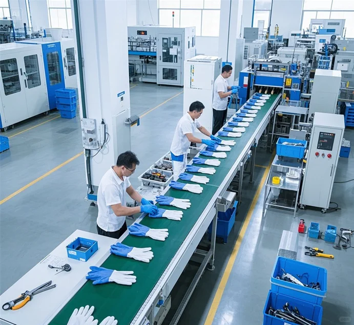 静电式净化回收设备在手套废气治理的应用