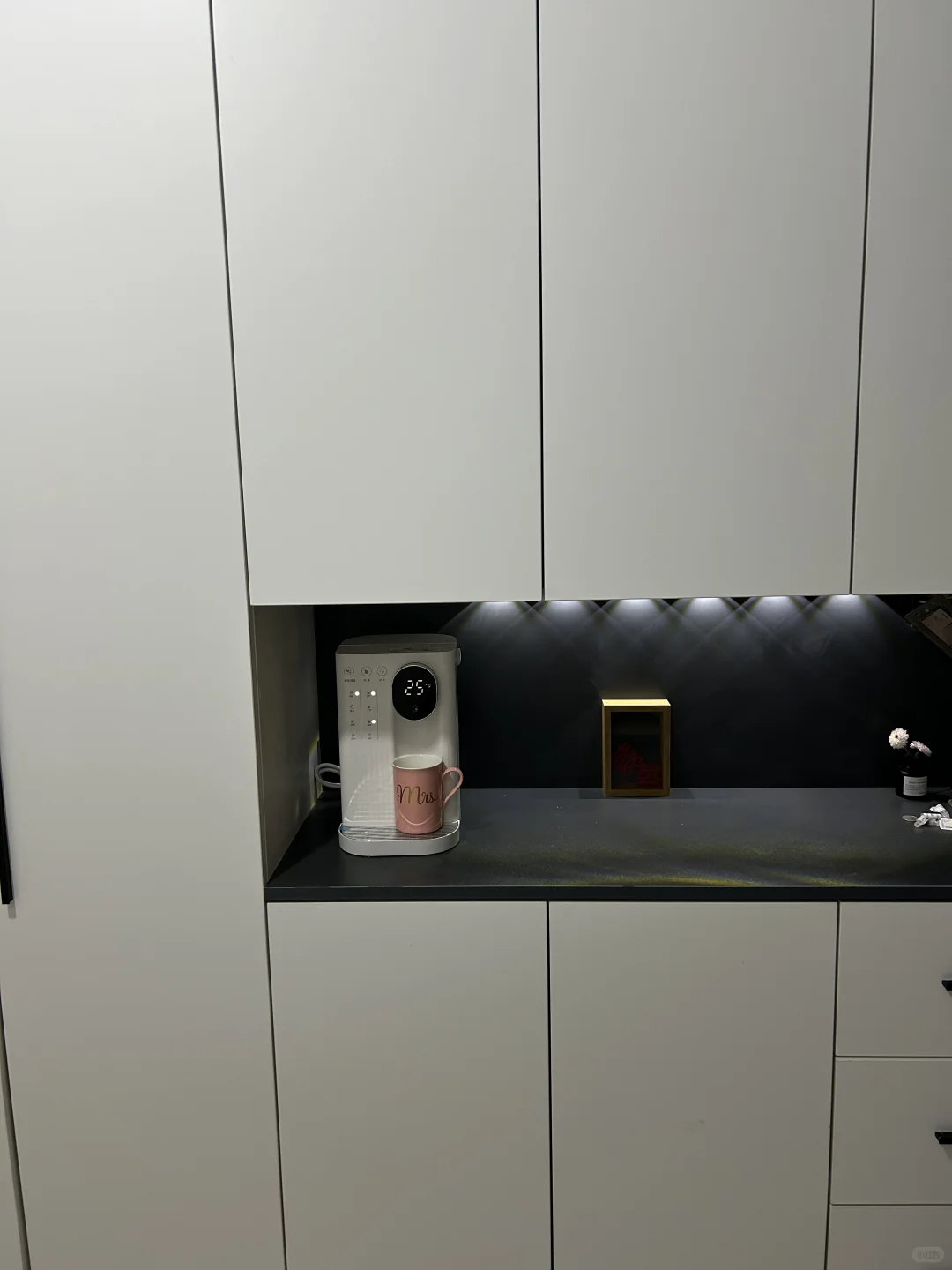 欢迎餐边柜的新成员（100+的饮水机）