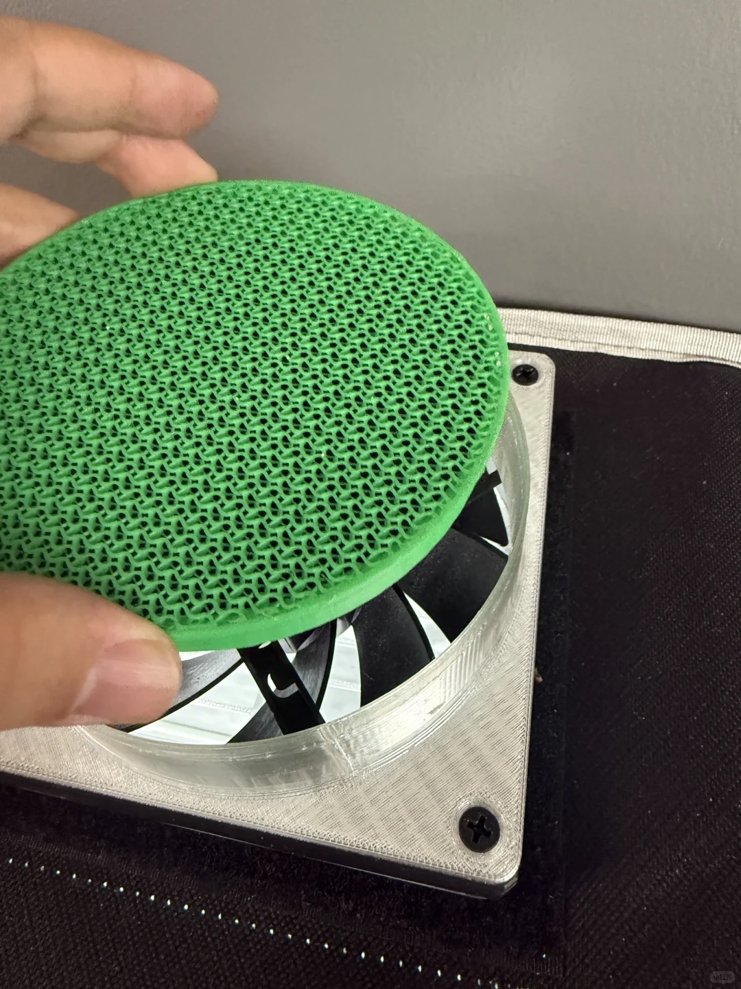 自制3D打印活性炭过滤器