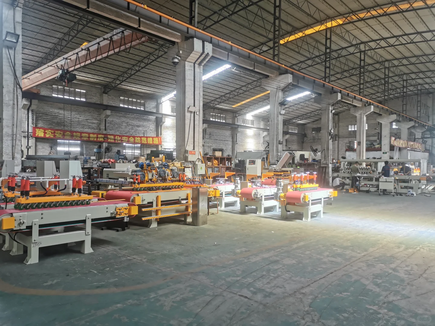 石材切割机，从生产到调试