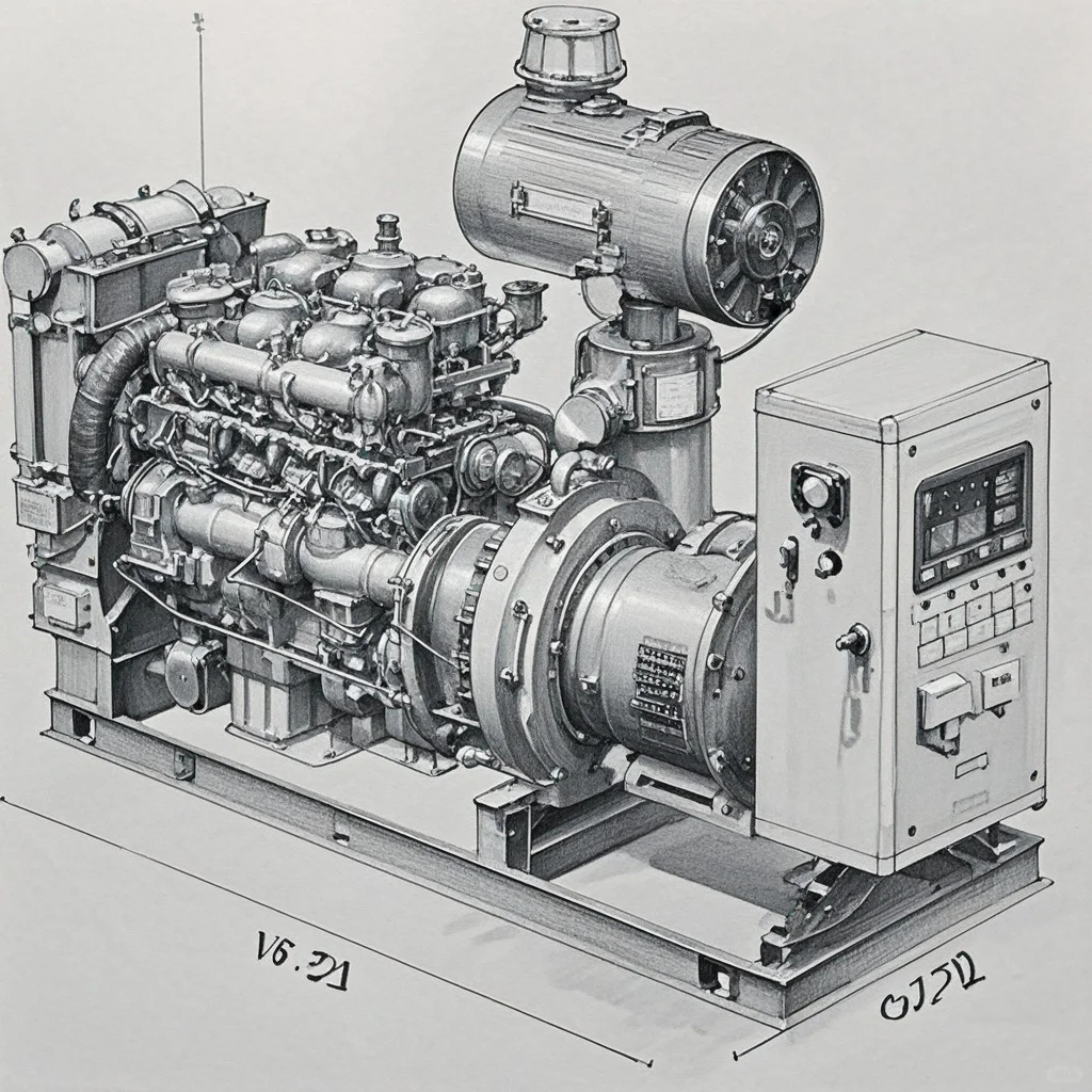产品工业化设计｜机械发动机