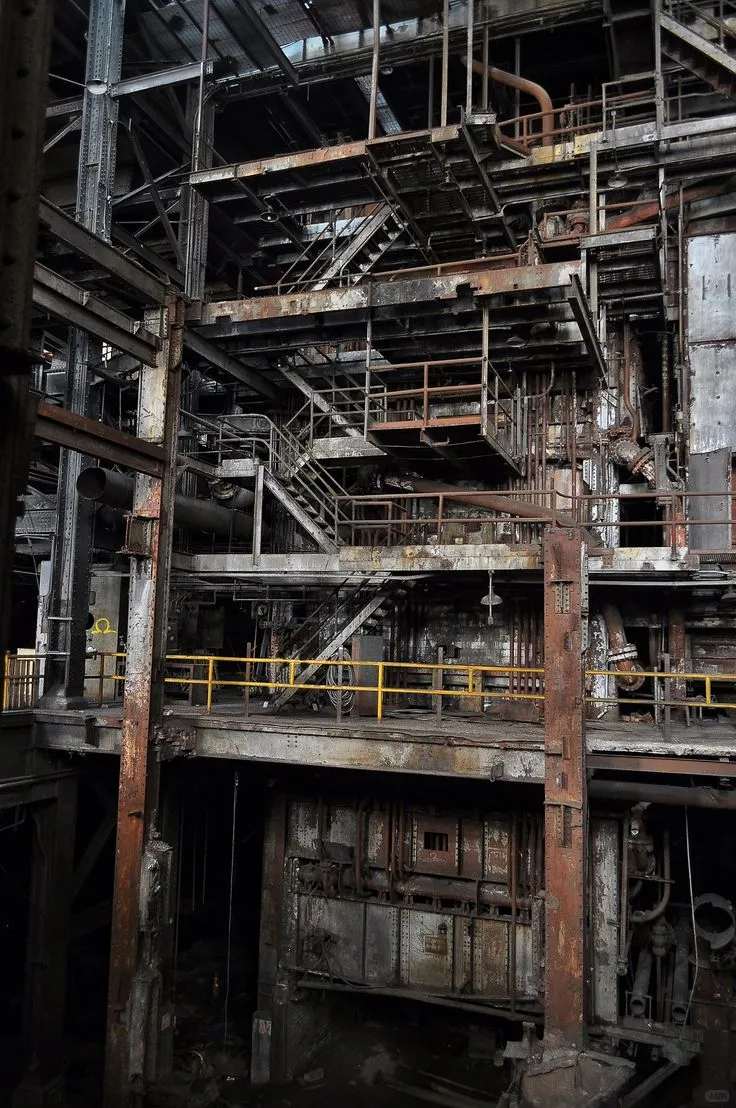 工业场景参考｜废弃工厂